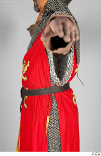  Photos Medieval Knight in mail armor 8 Historical Medieval soldier red tabard upper body 0004.jpg